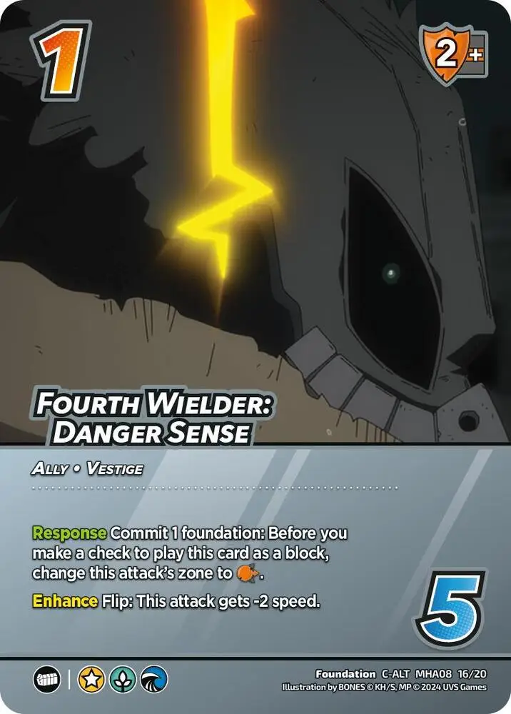 Fourth Wielder: Danger Sense (Alternate Art) card front