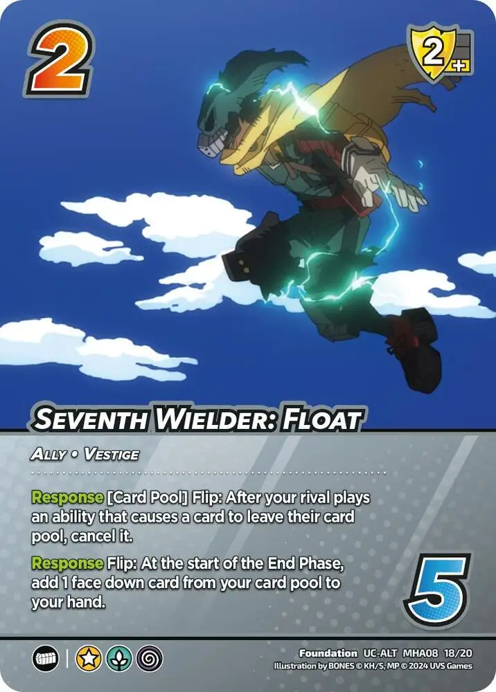 Seventh Wielder: Float (Alternate Art) card front