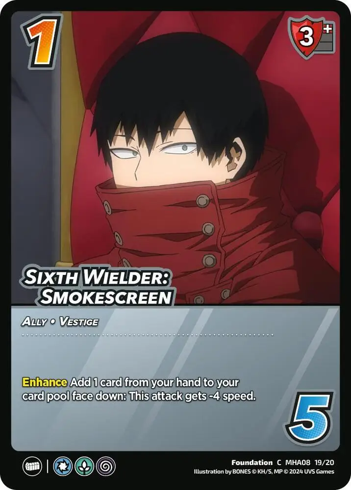 Sixth Wielder: Smokescreen card front