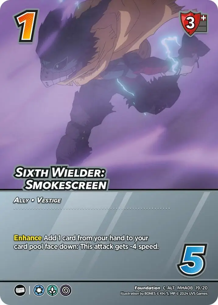 Sixth Wielder: Smokescreen (Alternate Art) card front
