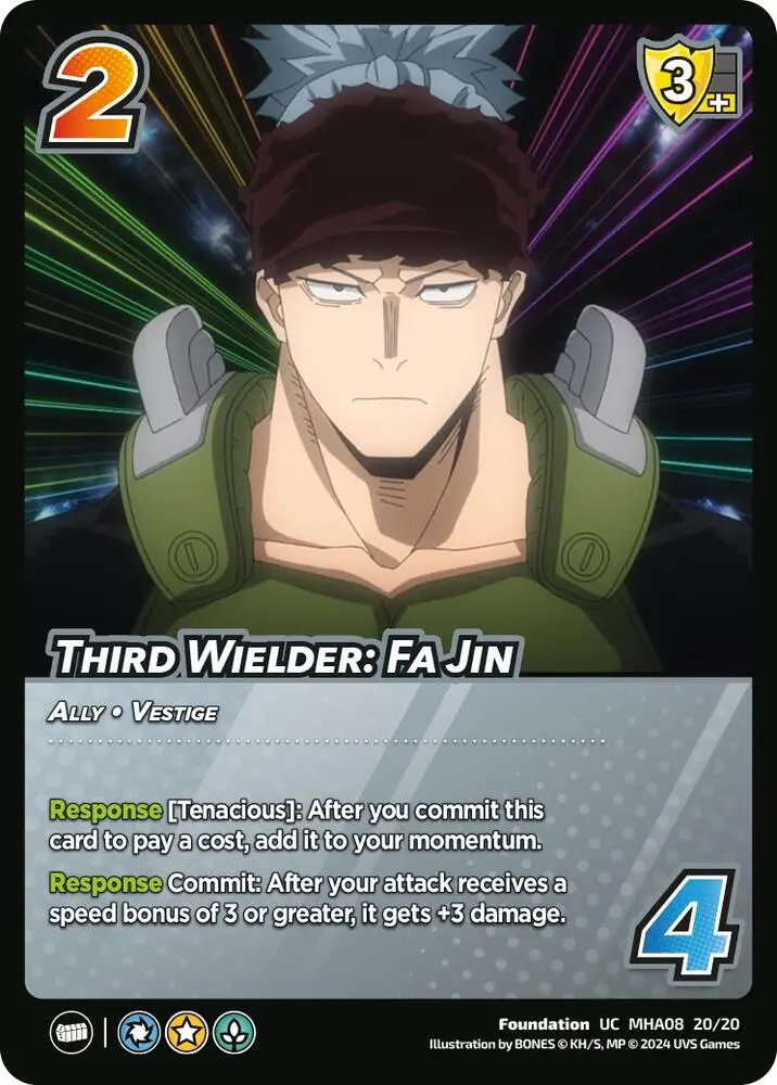 Third Wielder: Fa Jin card front