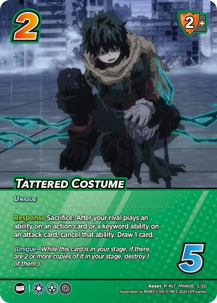 Tattered Costume (Alternate Art) card front