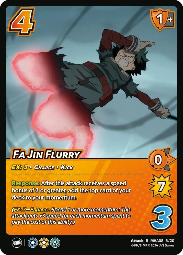 Fa Jin Flurry card front
