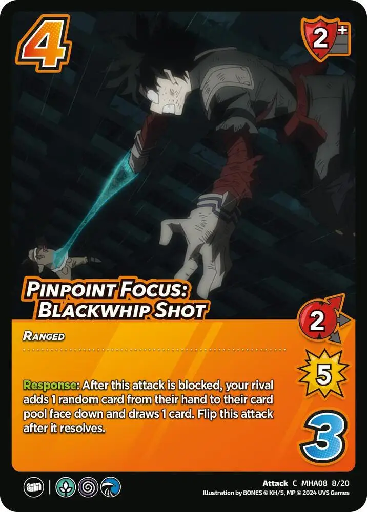 Pinpoint Focus: Blackwhip Shot card front