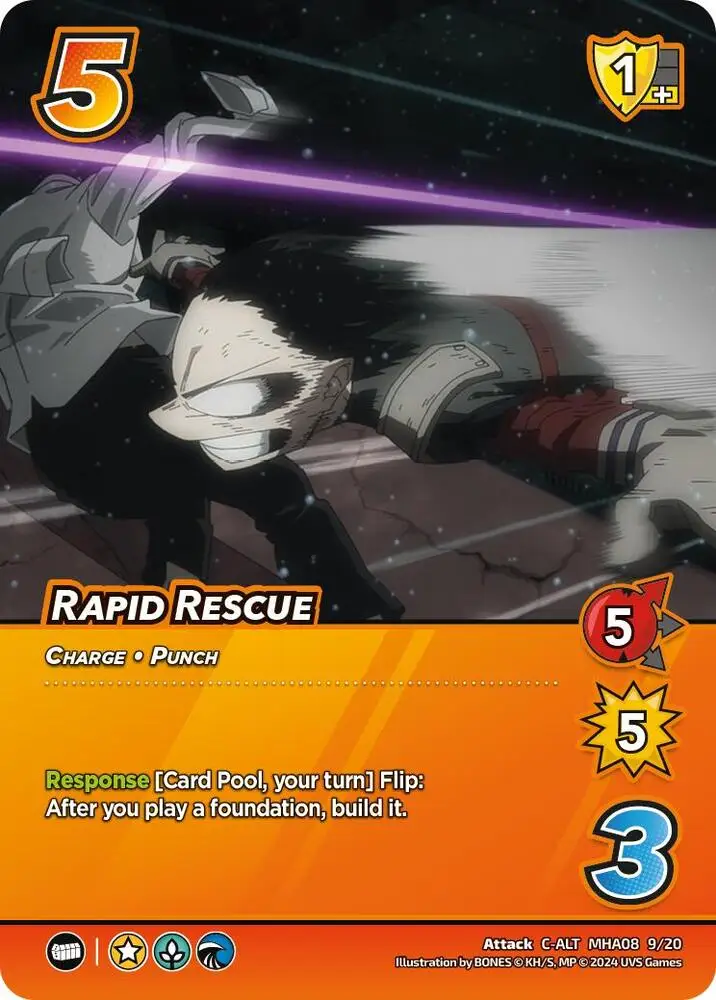Rapid Rescue (Alternate Art) card front