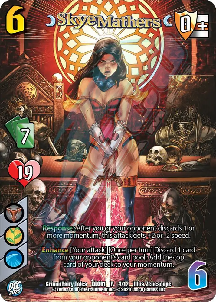 Skye Mathers card front