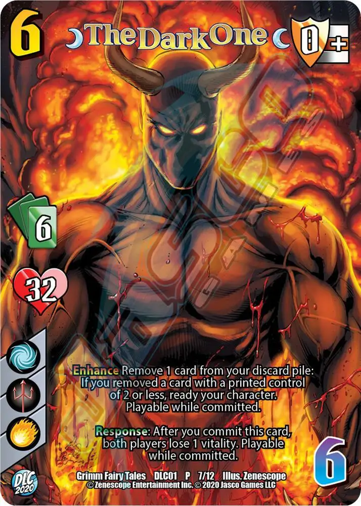 The Dark One card front
