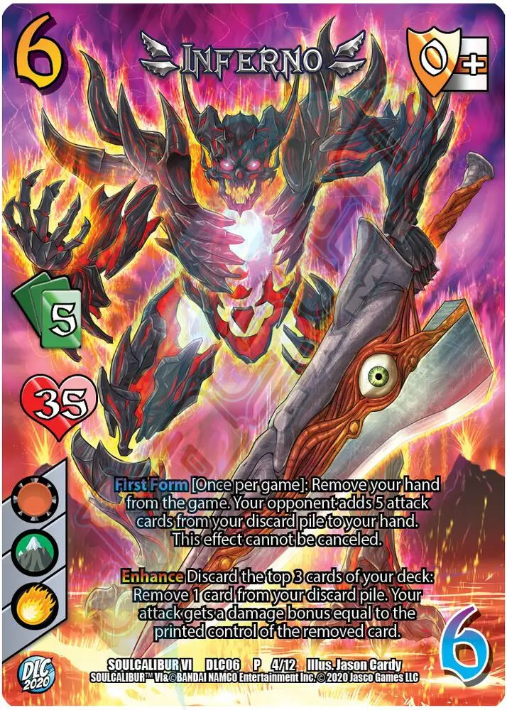 Inferno card front