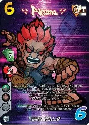 Akuma card front
