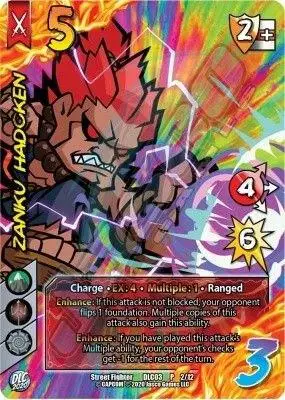 Zanku Hadoken card front