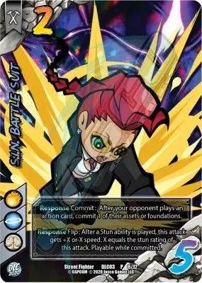 S.I.N. Battle Suit card front