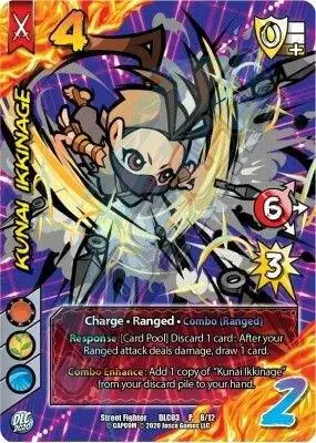 Kunai Ikkinage card front