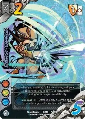 Energy Charge card front