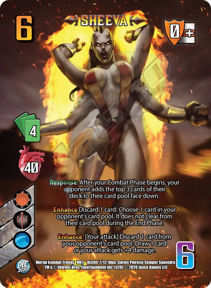 Sheeva card front