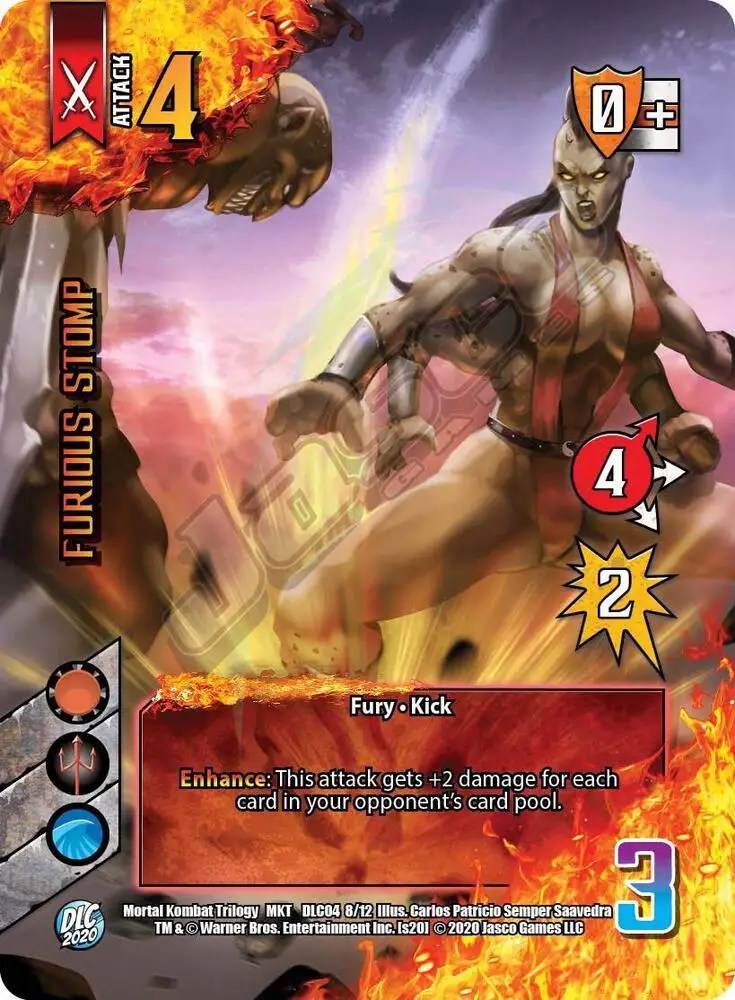 Furious Stomp card front