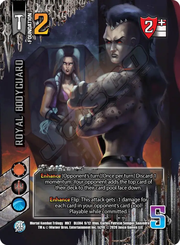 Royal Bodyguard card front