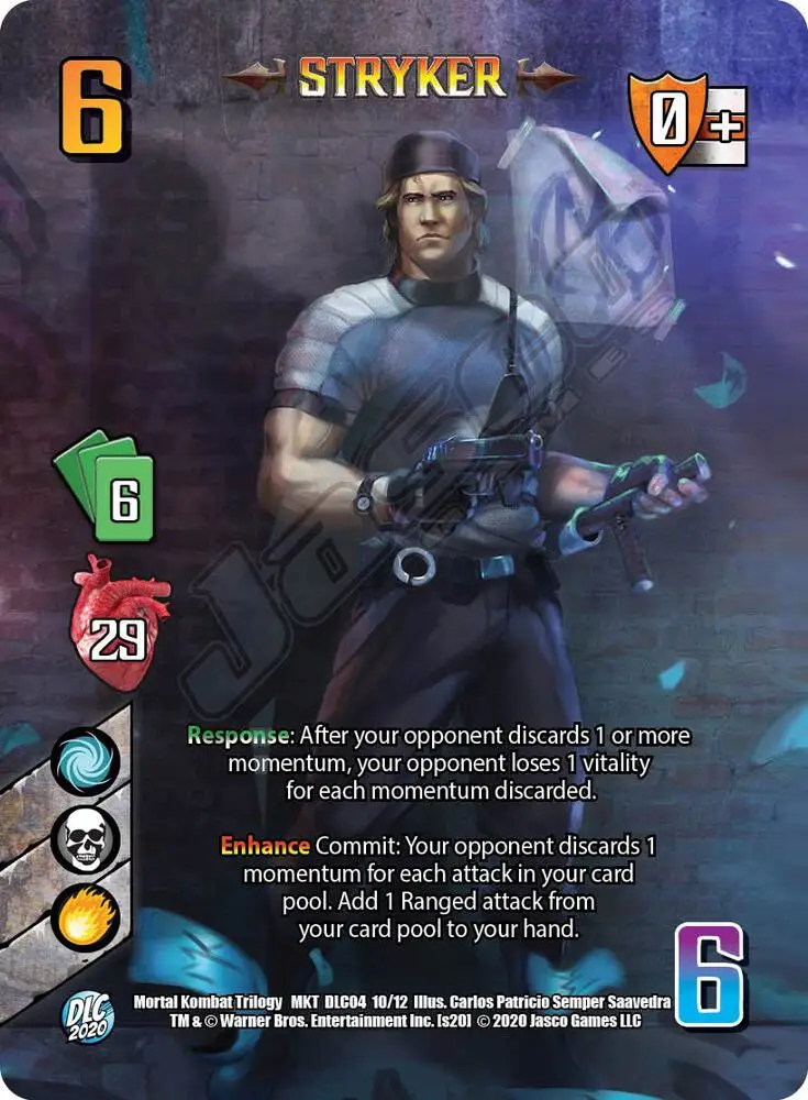 Stryker card front