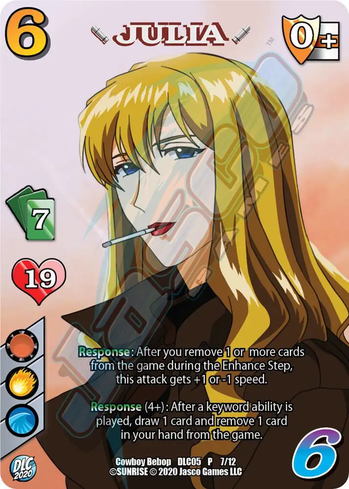 Julia card front