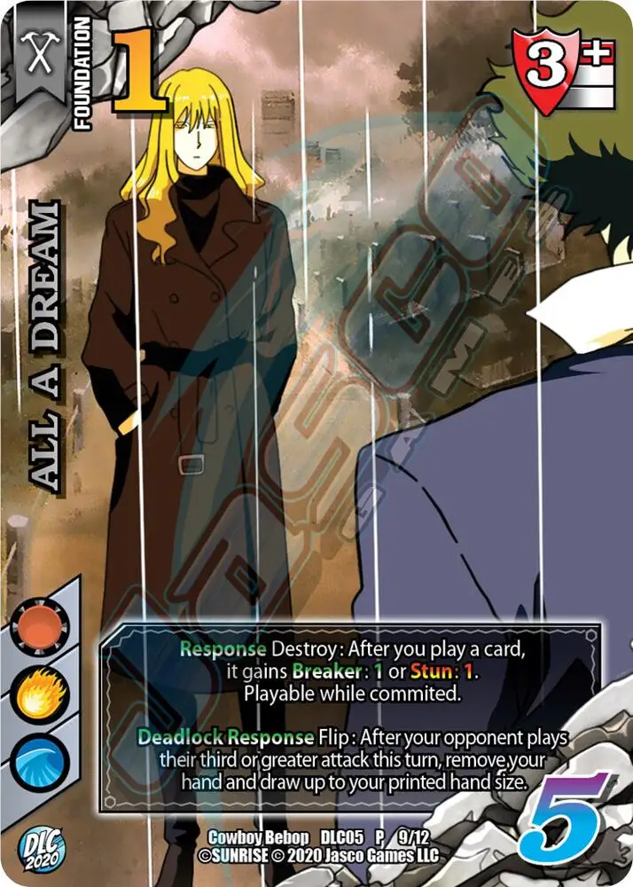All A Dream card front