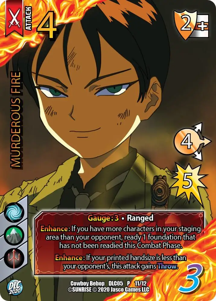 Murderous Fire card front