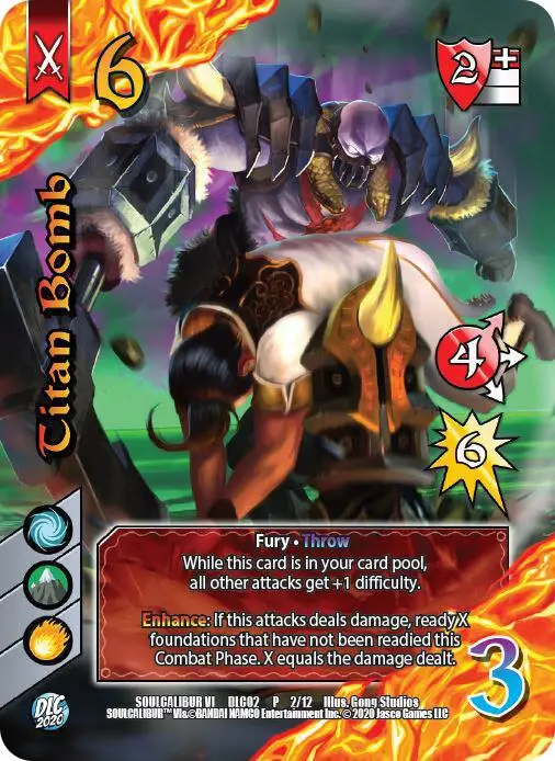 Titan Bomb card front