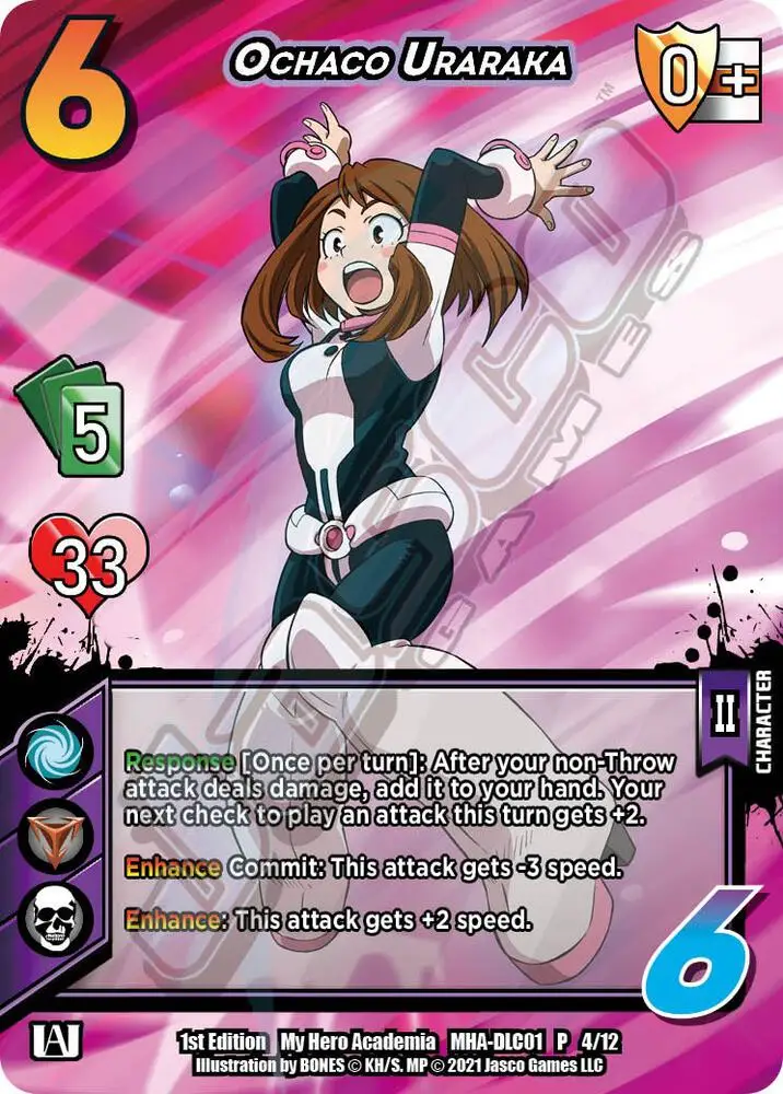 Ochaco Uraraka card front