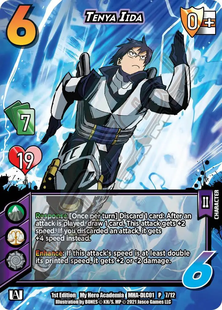 Tenya Iida card front
