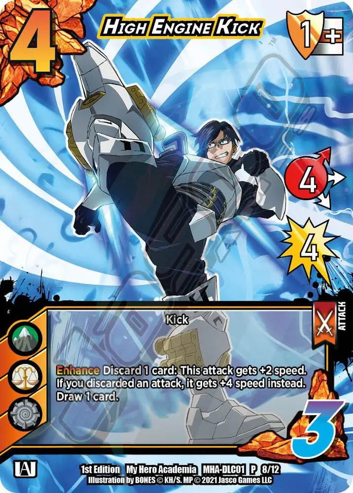 High Engine Kick card front