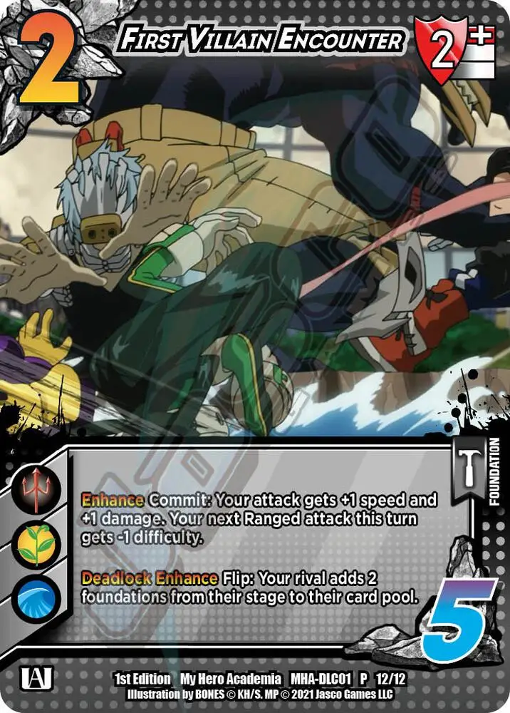 First Villain Encounter card front