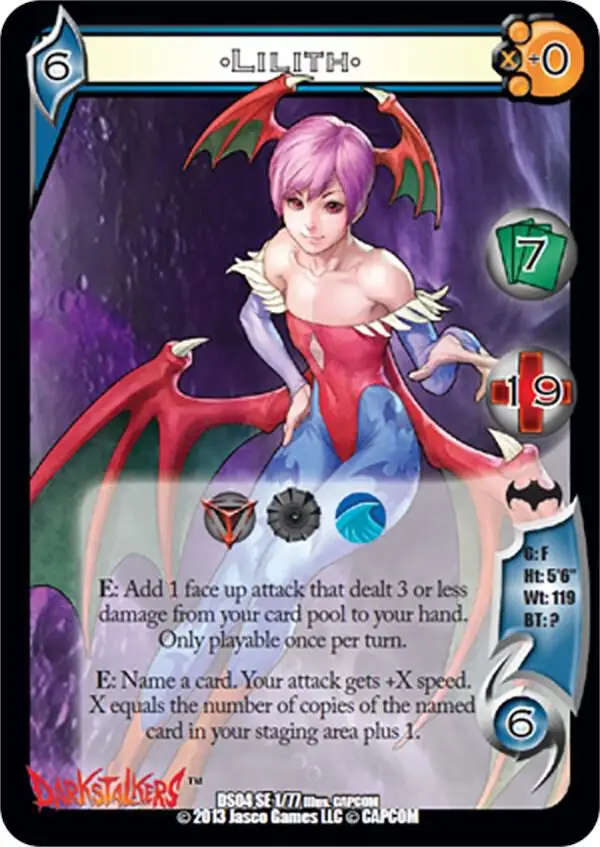 Lilith card front