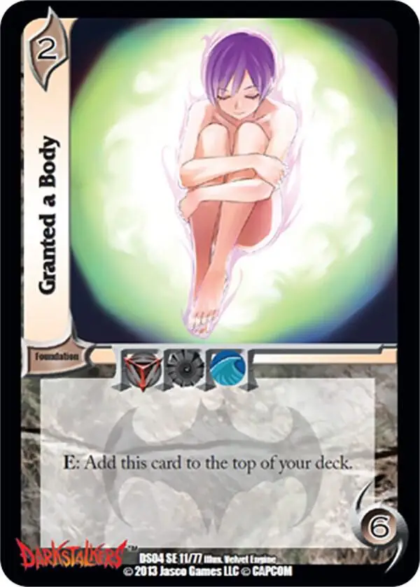 Granted a Body card front
