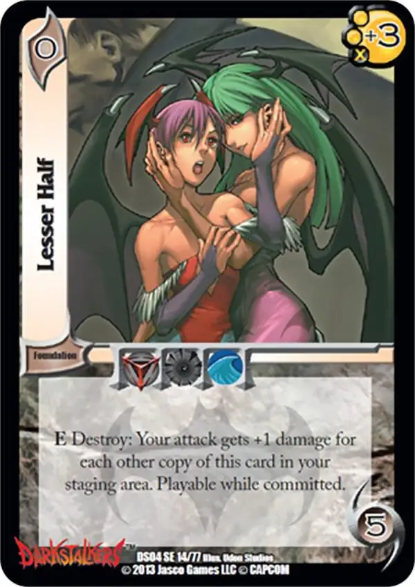 Lesser Half card front