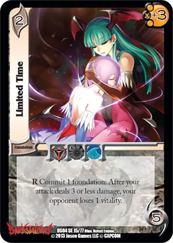 Limited Time card front