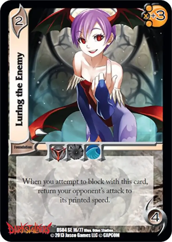 Luring the Enemy card front