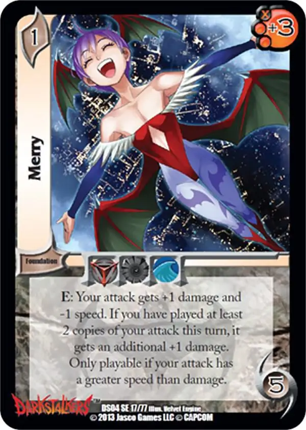 Merry card front