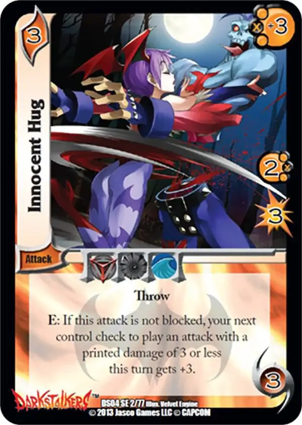Innocent Hug card front