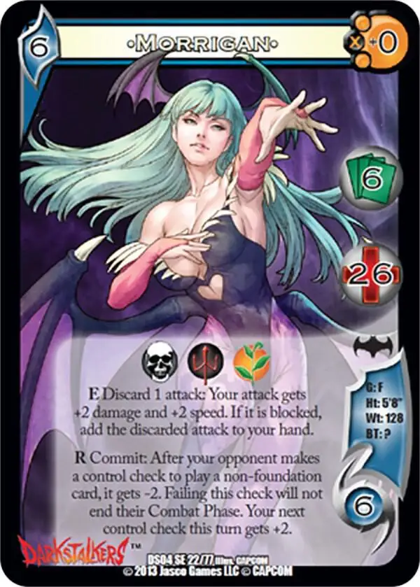 Morrigan card front