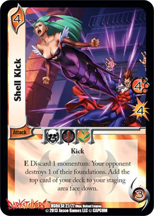 Shell Kick card front