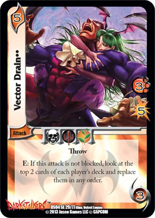Vector Drain card front