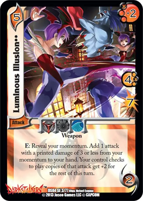 Luminous Illusion card front