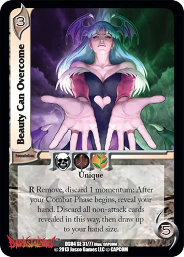 Beauty Can Overcome card front