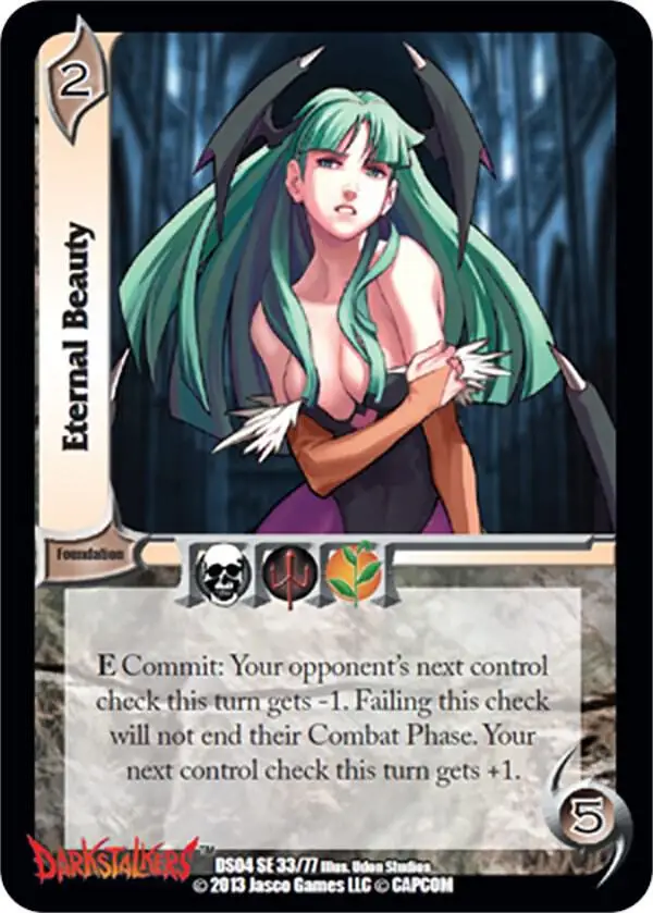 Eternal Beauty card front