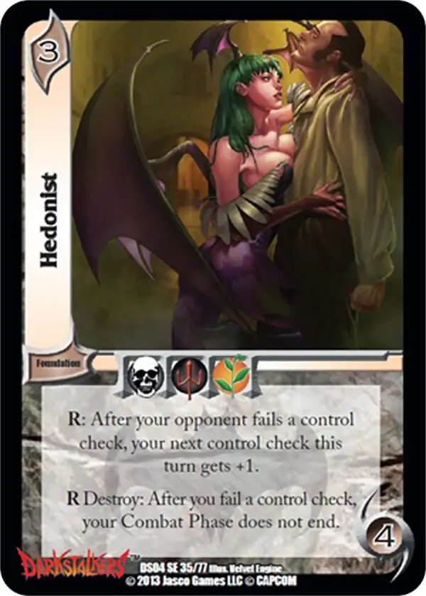 Hedonist card front