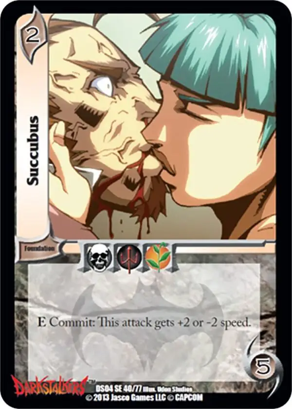 Succubus card front