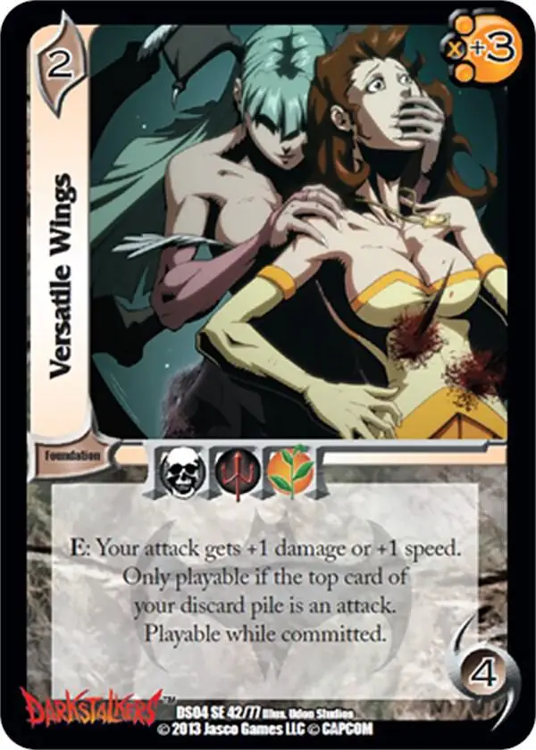Versatile Wings card front