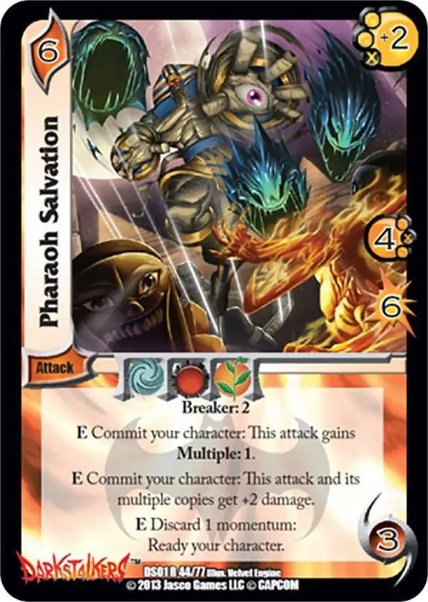 Pharaoh Salvation card front
