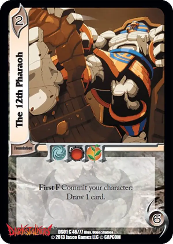 The 12th Pharaoh card front