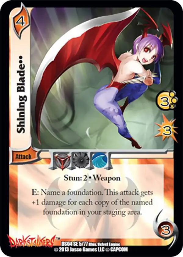 Shining Blade card front