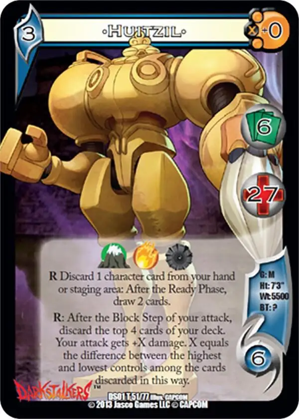 Huitzil card front
