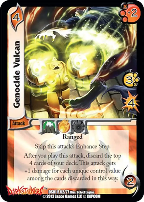 Genocide Vulcan card front